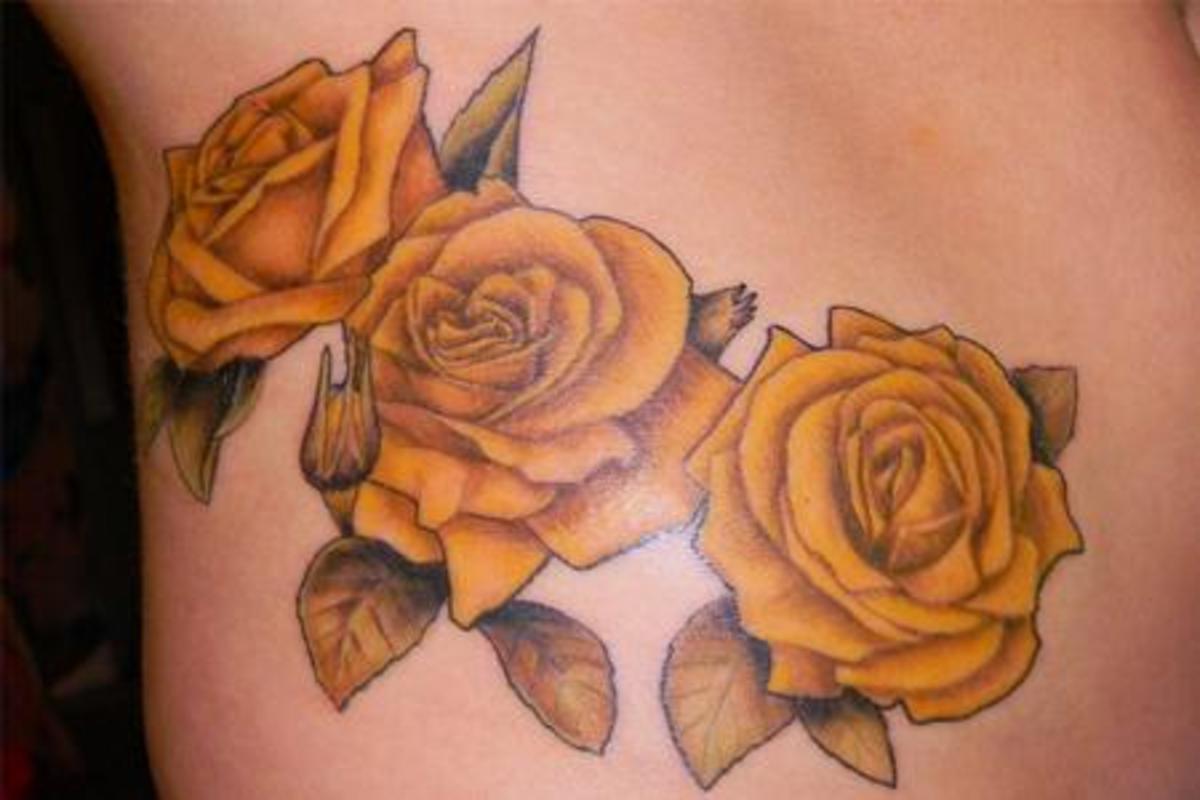 Meaning of Rose Tattoo - Black, Blue, Purple, and Other Roses Tattoos ...