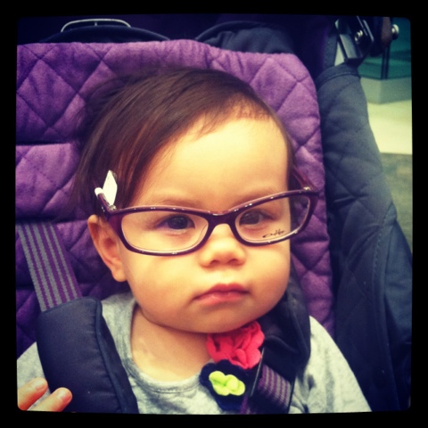 Hipster Baby Girl Glasses of the kind Ariel would wear after being enlightened.