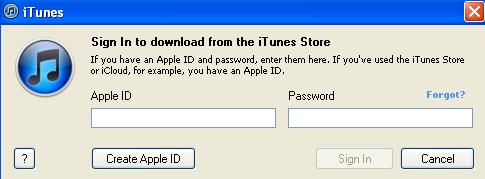 Enter the Apple ID and password for the account you purchased the content with that you want to redownload.