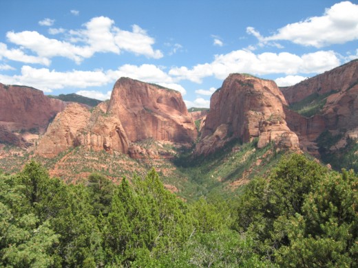 The other side of Zion National Park