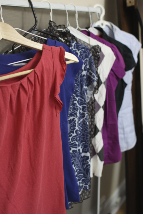 My "already own it" tops that go with the "sixties school girl" vibe of Fall 2012.