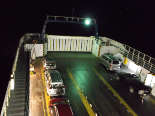 One of the ferries in Costa Rica