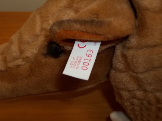 steiff tag identification