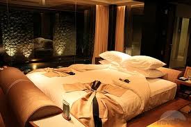bedroom with bathrobes on arrival