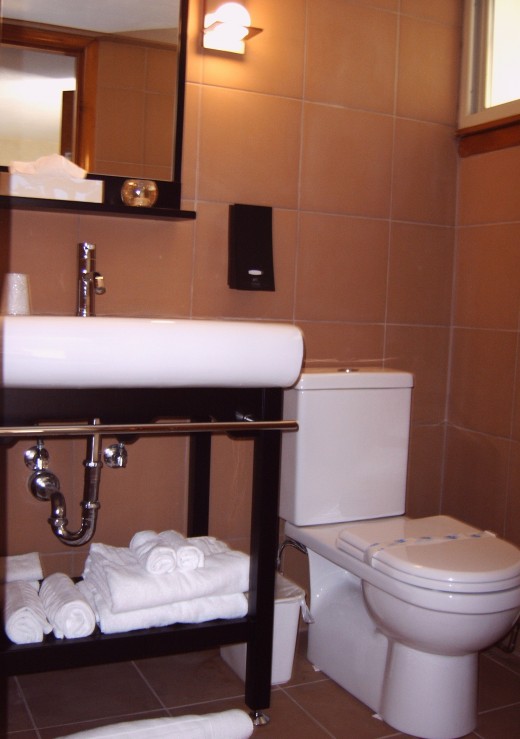 new/upgraded bathroom