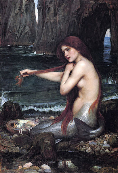 A Mermaid, by John William Waterhouse.