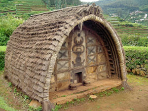 1. A Hut of Toda Tribes of South India*