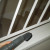 Eureka Bagless Upright Vacuum Cleaner - Using the Brush to Clean Guard Rails. Eureka Bagless Upright Vacuum Cleaner - Using the Brush to Clean Guard Rails.