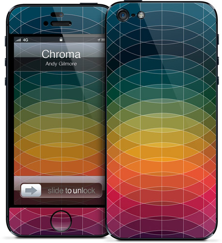 A colorful iPhone cover