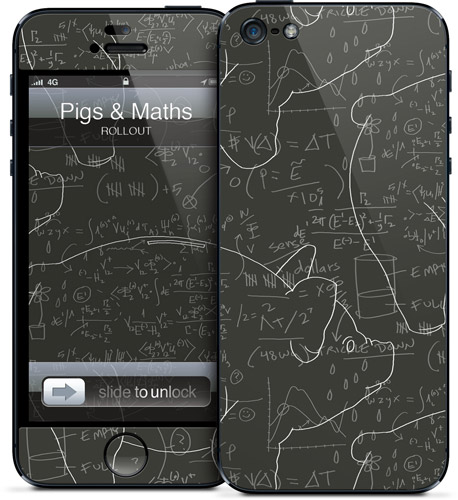 A geeky phone case for your Apple gadget
