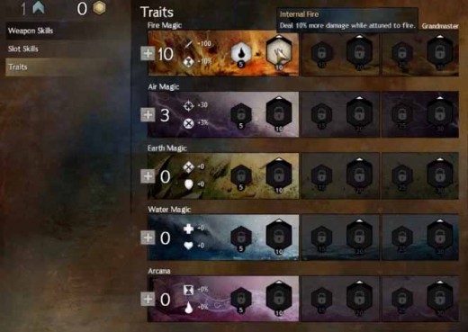 Guild Wars 2 Increase Traits