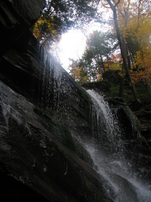 Waterfall at Ricketts Glen State Park 