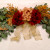 Bundling branches with ribbons and flowers is an easy way to make swags. Bundling branches with ribbons and flowers is an easy way to make swags.