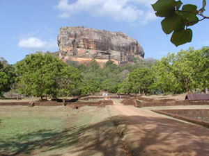 View Towards Sigiriya Rock
