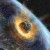 Impression of a large asteroid event