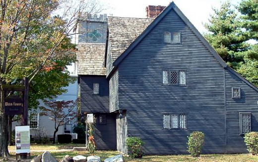 The Corwin House in Salem, MA, home of the Salem Witch Trials