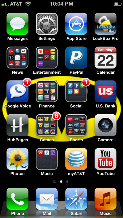 Tap "Camera."