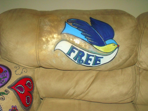 Left back cushion