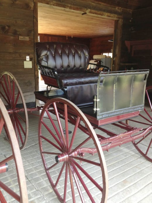 Spindle Seat Roadwagon Carriage, c. 1880 Restored by Ed and Barbara Rouse