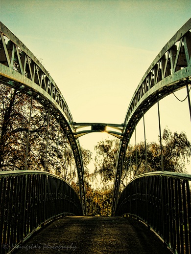 The Suspension Bridge - Bedford UK