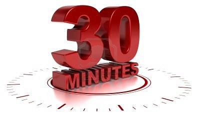 30 minutes exercise