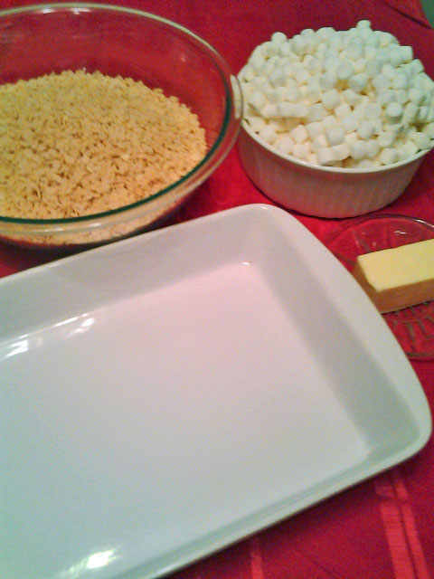 Rice Crispy Treat Ingredients 