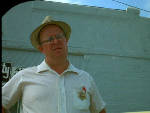 "They want to integrate our schools, get all our coloreds to vote, send those damn smart-aleck hippies down here. It's Communism. Just as plain as the nose on your face." (Sheriff Connors from White Lightning) - 1973.