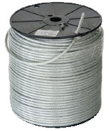 Heavy 3/16" plastic coated cable Heavy 3/16" plastic coated cable