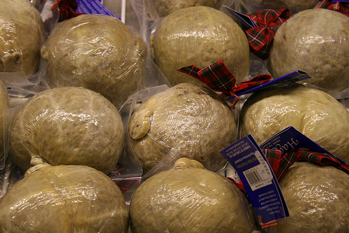 Shrink-wrapped ready for cooking