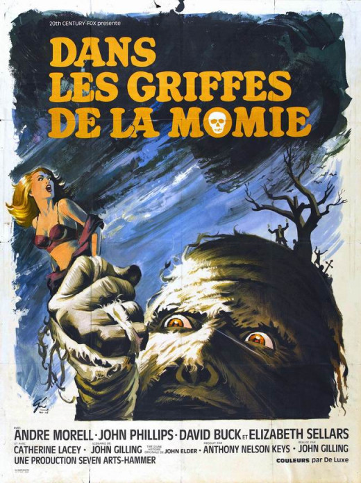 The Mummy's Shroud (1967) French poster