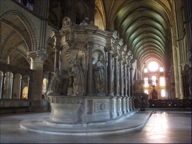 Inside Basilica St Remi