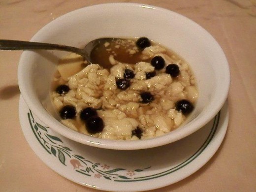 Homemade taho.