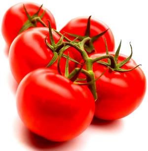 A tomato... helps acne?