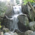 Small Water Fall in Japanese Friendship Garden San Jose CA Small Water Fall in Japanese Friendship Garden San Jose CA