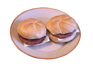 Enjoy your burger with a toasted bun.