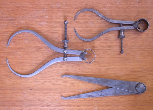Calipers are tools used to measure and compare objects. Development of this type of tool was essential to the understanding of the evolution of definition, comparison, and measurement.