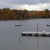 The lake with fall colors The lake with fall colors