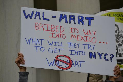 ALLEGATION AGAINST WALMART IN MEXICO