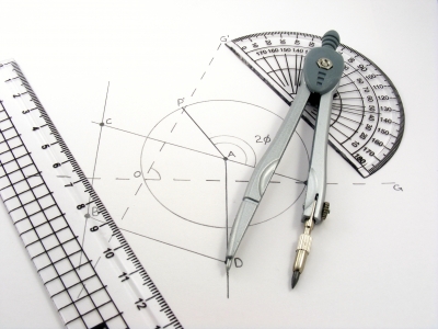Geometry Diagram and Utensils