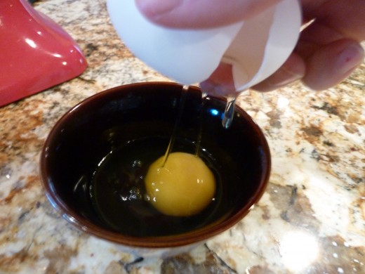 Always crack your egg in a separate bowl.