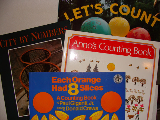 Counting books are a great learning tool.