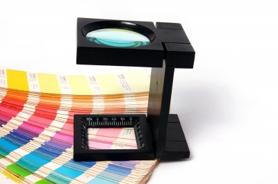 The College of Fine Arts is a graphic design school. Press colour management.