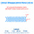Sc around foundation chain. DO NOT CLOSE round with a sl st. Sc around foundation chain. DO NOT CLOSE round with a sl st.