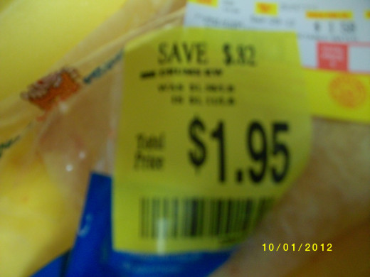 Not Bad! Only $1.95 for a pack of drumsticks!