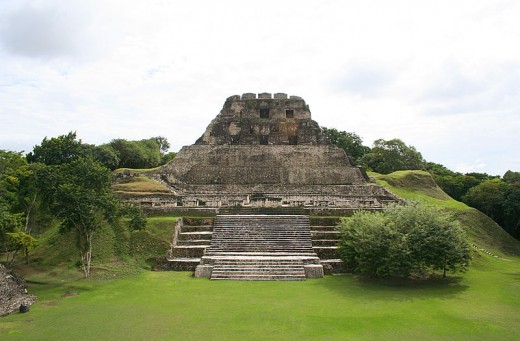 El Castillo, a Mayan archeological site in Xunantunich, Belize was photographed on December 3, 2006 by Ian Mackenzie.