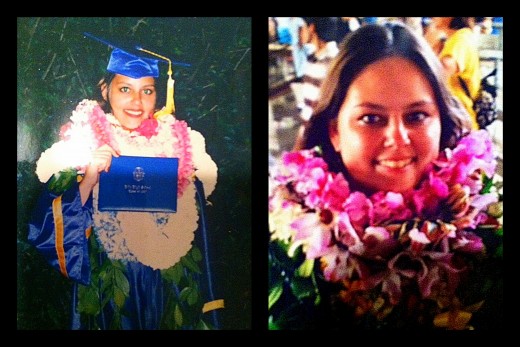 High School graduation ('97) vs. College graduation ('05)