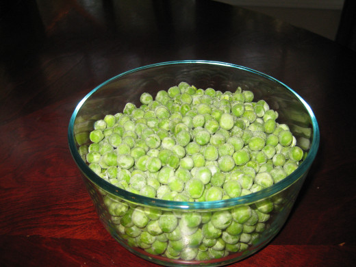 pic of frozen peas