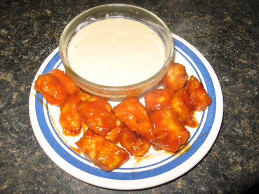Light Hot Wings Recipe - with low fat Chicken Wing Sauce