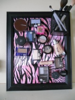 How to make a magnetic makeup organizer
