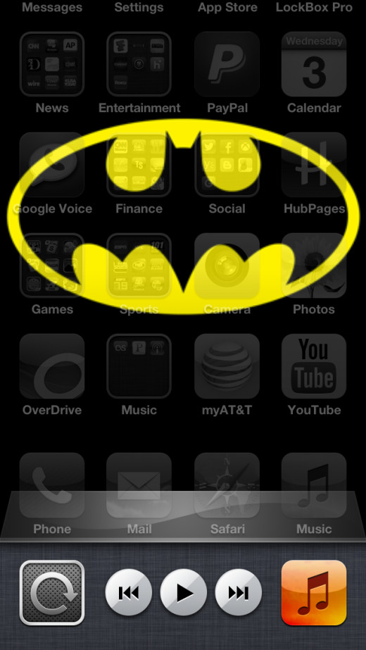 Swipe the Multitasking tray from left to right.